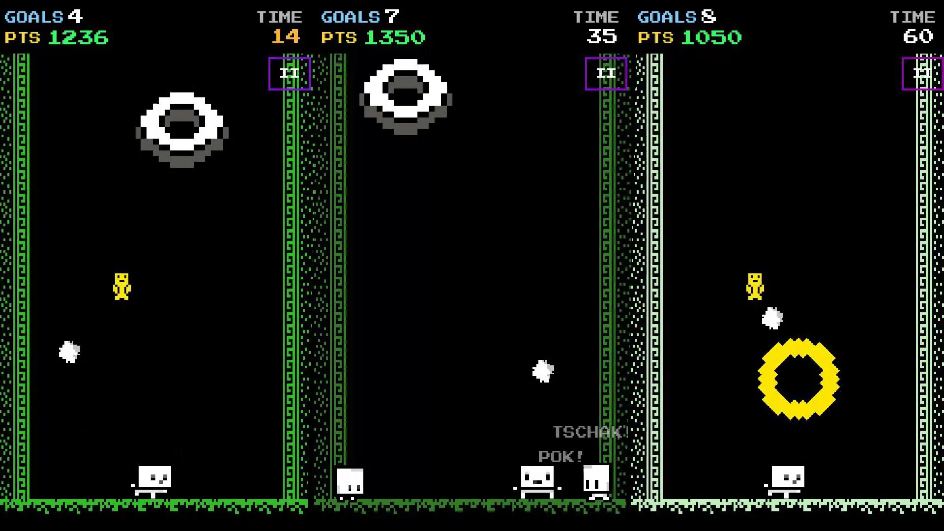 Gameplay de Pok-Tschack